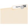 Avery Permanent TrueBlock File Folder Label w/Sure Feed, 0.66x3.44, Wt, PK75 05266